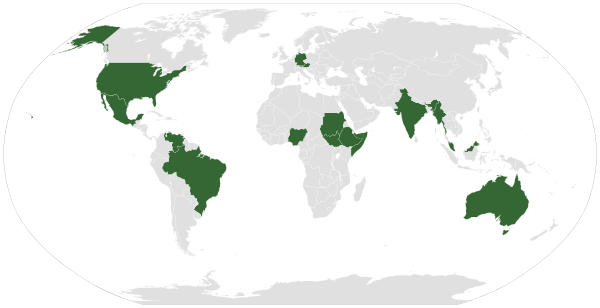 Países do mundo que possuem estados federados como subdivisões territoriais.